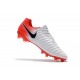 Botas Nike Tiempo Legend VII Elite FG - Blanco Rojo