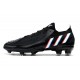 Adidas Predator Edge.1 Low FG Negro Blanco Rojo