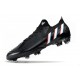 Adidas Predator Edge.1 Low FG Negro Blanco Rojo