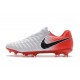 Botas Nike Tiempo Legend VII Elite FG - Blanco Rojo