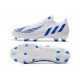 Adidas Predator Edge.1 Low FG Blanco Hi-res Azul