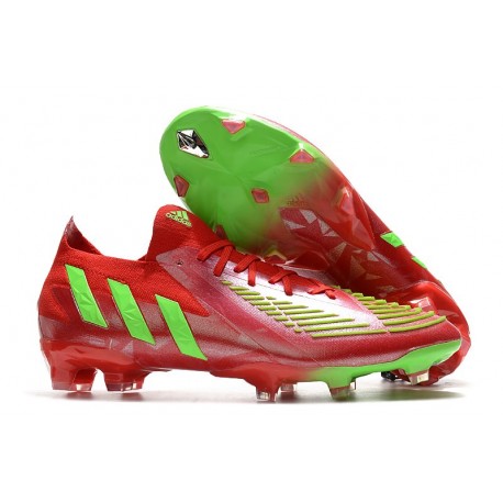 Adidas Predator Edge.1 Low FG Rojo Verde