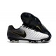 Botas Nike Tiempo Legend VII Elite FG - Blanco Negro