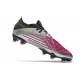 Adidas Predator Edge.1 Low FG Plata Negro Rosa