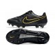 Botas Nike Tiempo legend 9 Elite FG Negro Gris Metálico Antracita