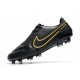 Botas Nike Tiempo legend 9 Elite FG Negro Gris Metálico Antracita