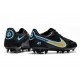 Botas Nike Tiempo legend 9 Elite FG Negro Oro Azul