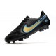 Botas Nike Tiempo legend 9 Elite FG Negro Oro Azul