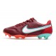 Botas Nike Tiempo legend 9 Elite FG Rojo Blanco Mystic Hibiscus