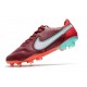 Botas Nike Tiempo legend 9 Elite FG Rojo Blanco Mystic Hibiscus