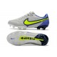 Botas Nike Tiempo legend 9 Elite FG Gris Niebla Volt Zafiro