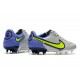 Botas Nike Tiempo legend 9 Elite FG Gris Niebla Volt Zafiro