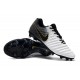 Botas Nike Tiempo Legend VII Elite FG - Blanco Negro