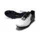 Botas Nike Tiempo Legend VII Elite FG - Blanco Negro