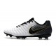 Botas Nike Tiempo Legend VII Elite FG - Blanco Negro