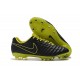 Botas Nike Tiempo Legend VII Elite FG - Negro Amarillo