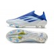 Zapatos de Fútbol adidas X Speedflow+ FG Blanco Legacy Indigo Sky Rush