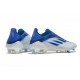 Zapatos de Fútbol adidas X Speedflow+ FG Blanco Legacy Indigo Sky Rush