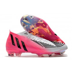 Adidas Predator Edge.1 FG LZ Solar Rosa Negro Blanco