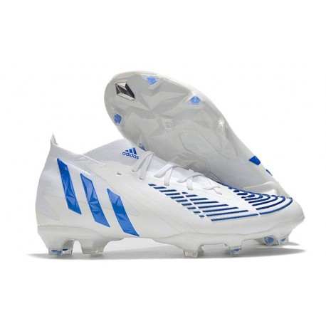 Adidas Predator Edge.1 FG Blanco Hi Res Azul