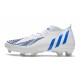 Adidas Predator Edge.1 FG Blanco Hi Res Azul