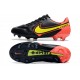 Botas Nike Tiempo legend 9 Elite FG Negro Amarillo Rojo