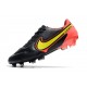 Botas Nike Tiempo legend 9 Elite FG Negro Amarillo Rojo