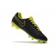 Botas Nike Tiempo Legend VII Elite FG - Negro Amarillo