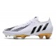 Adidas Predator Edge.1 Low FG Blanco Negro Oro