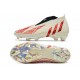 Botas Fútbol Adidas Predator Edge+ FG Off Blanco Rojo Dorado Metálico