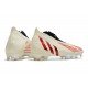 Botas Fútbol Adidas Predator Edge+ FG Off Blanco Rojo Dorado Metálico