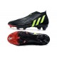 Botas de Fútbol Adidas Predator Edge+ FG Negro Verde