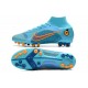 Nike Mercurial Superfly 8 Elite AG Bota Azul Láser Naranja Marina