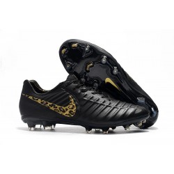 Botas Nike Tiempo Legend VII Elite FG - Negro Oro