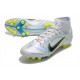 Nike Mercurial Superfly 8 Elite AG Bota Gris Azul Marino Oscuro