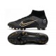 Nike Mercurial Superfly 8 Elite AG Negro Dorado Metalizado Plateado