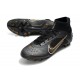 Nike Mercurial Superfly 8 Elite AG Negro Dorado Metalizado Plateado