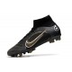 Nike Mercurial Superfly 8 Elite AG Negro Dorado Metalizado Plateado