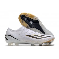 Botas de fútbol adidas X SPEEDPORTAL.1 FG Blanco Oro Negro