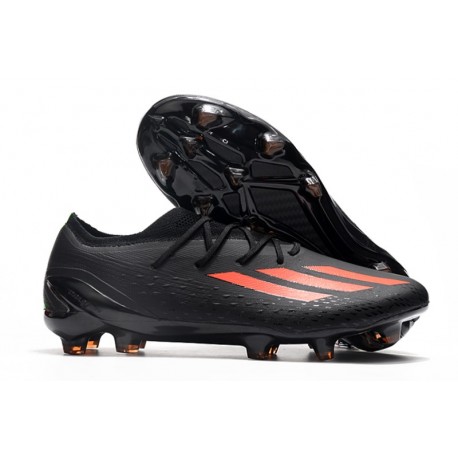 Botas de fútbol adidas X SPEEDPORTAL.1 FG Negro Rojo Solar Verde