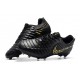 Botas Nike Tiempo Legend VII Elite FG - Negro Oro