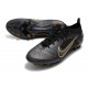 Nike Mercurial Vapor 14 Elite AG PRO Negro Dorado Metalizado Plateado Metalizado