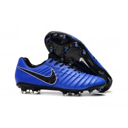 Botas Nike Tiempo Legend VII Elite FG - Azul Negro