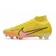 Nike Zoom Mercurial Superfly IX Elite FG Amarillo Naranja