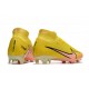 Nike Zoom Mercurial Superfly IX Elite FG Amarillo Naranja