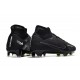 Nike Zoom Mercurial Superfly IX Elite FG Negro Gris Verde