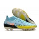 Nike Zapatillas Phantom GT2 Elite DF FG Hielo Glaciar Negro Amarillo Strike