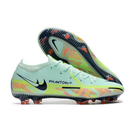 Nike Phantom GT II Elite FG Menta Espuma Oscuro Azul Ghost Verde