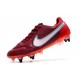 Bota Nike Tiempo Legend 9 Elite ACC SG-Pro Rojo Blanco Mystic Hibiscus